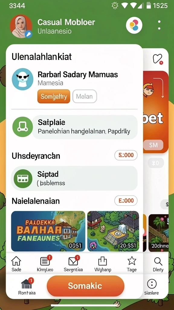 ee789 - Tangkapan layar dari level petualangan yang menantang.