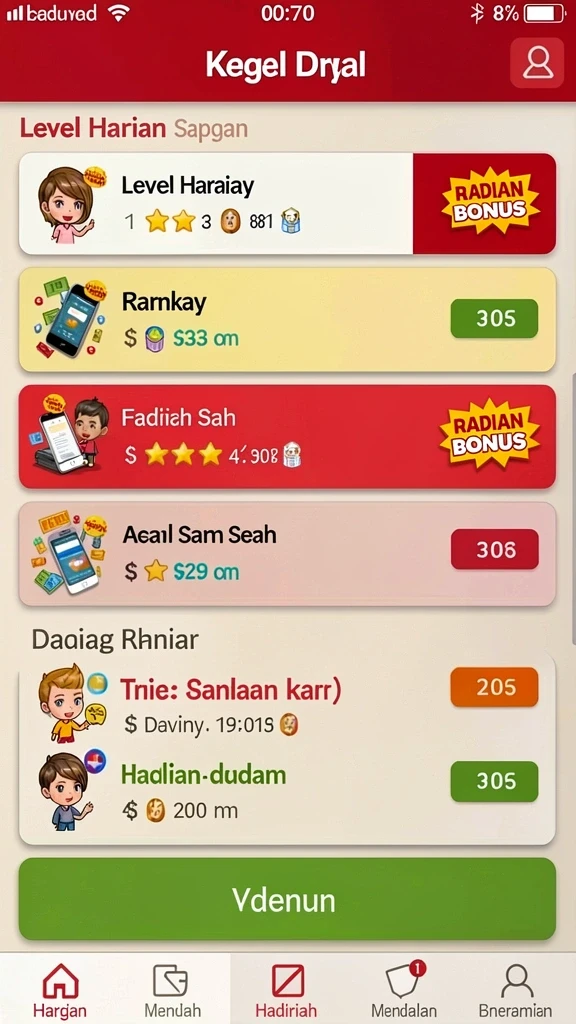 lakutoto - Fitur interaktif untuk bermain bersama teman.