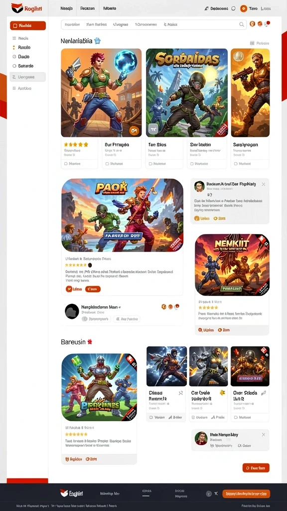 megafafa - Grafik yang menarik dan penuh warna.
