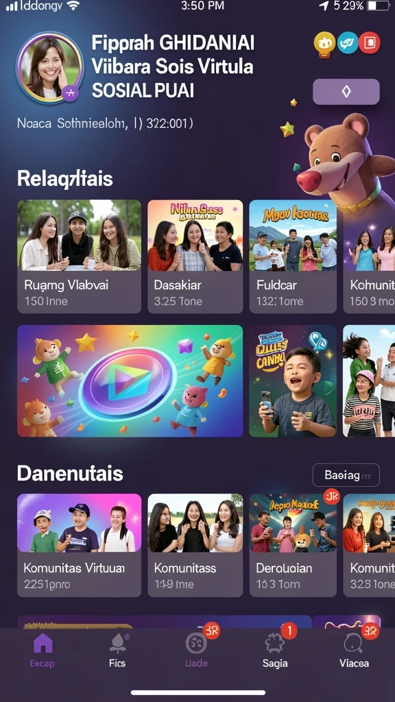 petirrp - Berbagai karakter dengan kemampuan unik.