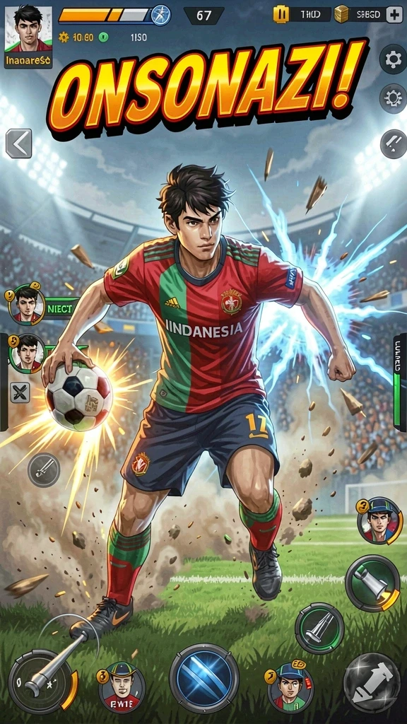 qqnusa - Screenshot menampilkan tampilan utama game QQNUSA.